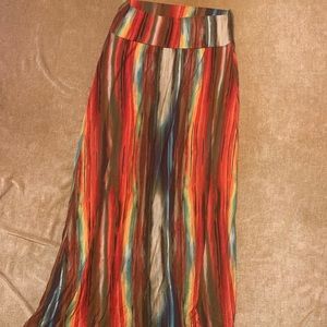 Maxi MultiColored Skirt